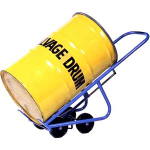 Drum Truck Standing By Itself
